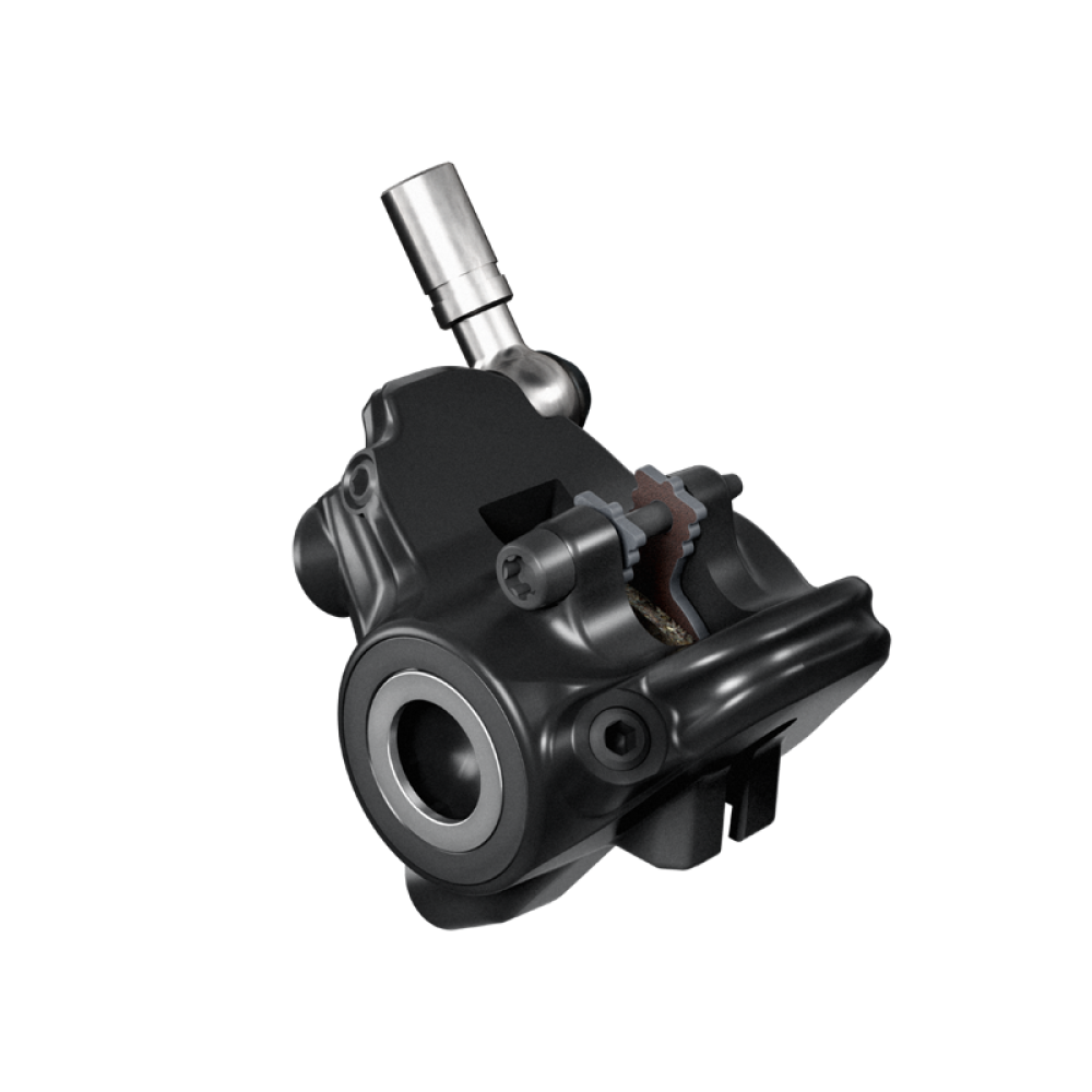 Paar MAGURA MT4 FLATMOUNT Scheibenbremsen Schwarz