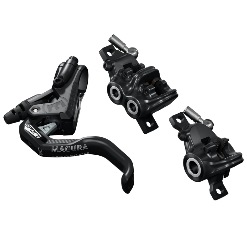 Paar MAGURA MT TRAIL SPORT Scheibenbremsen Schwarz
