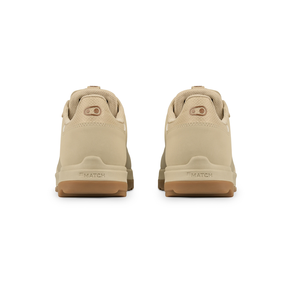 Crankbrothers Mallet Trail Speed Lace Clip MTB-Schuhe Sand/Braun/Gum — Rückansicht