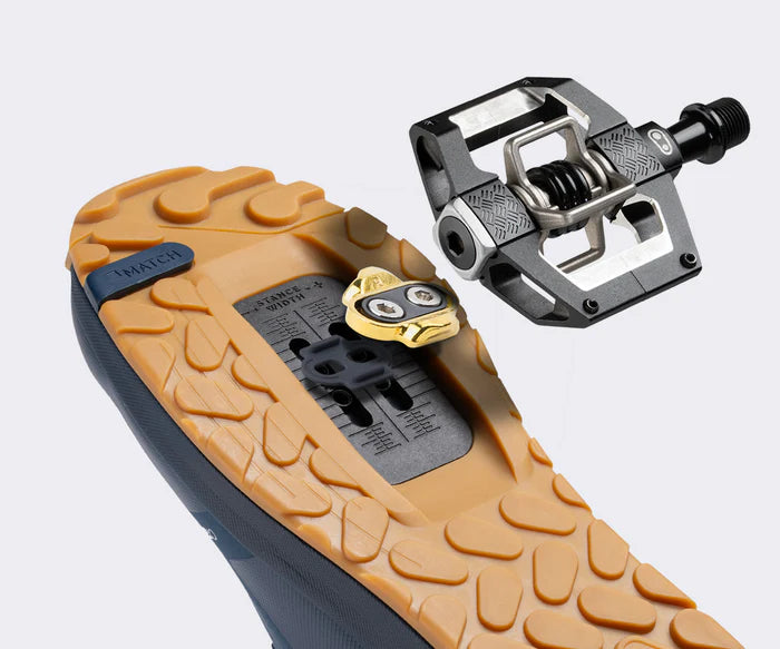 Chaussures VTT CRANKBROTHERS MALLET TRAIL LACE CLIP Bleu/Gum