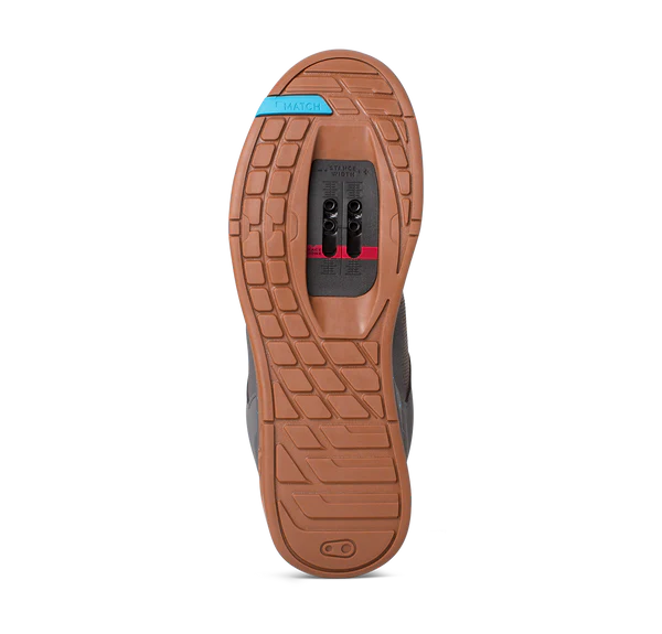 CRANKBROTHERS MTB-Schuhe MALLET LACE CLIP-IN Grau/Blau