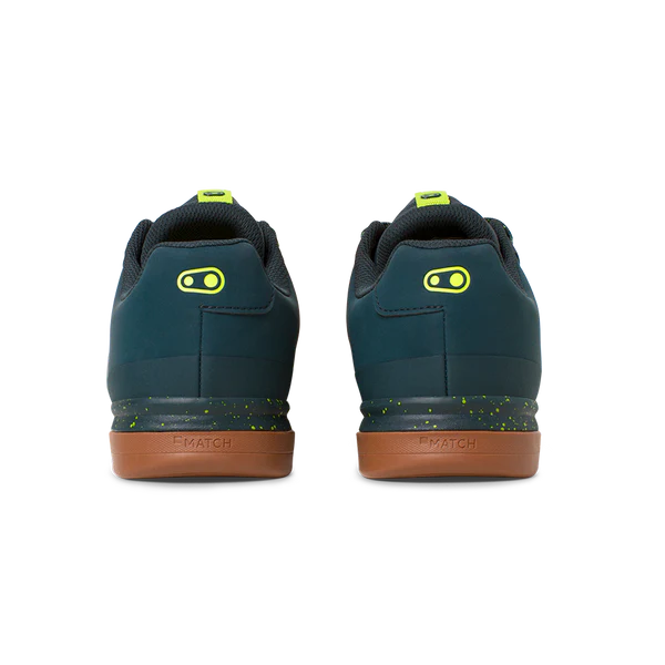 CRANKBROTHERS MTB-Schuhe MALLET LACE CLIP-IN Petrol/Jaune