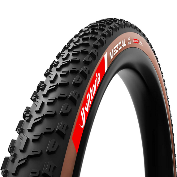 Pneu VITTORIA MEZCAL XC RACE 29x2.25 Graphene/Silica Tubeless Ready Souple Beige