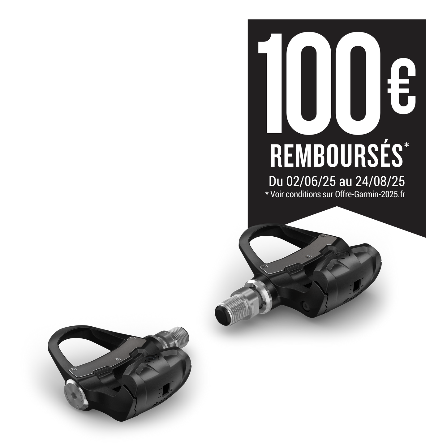 Pédales Capteur de Puissance GARMIN RALLY RK 200