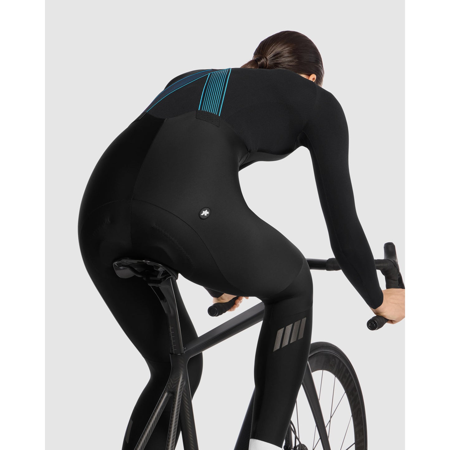 Cuissard Long à Bretelles ASSOS DYORA R HABU WINTER S11 Femme Noir