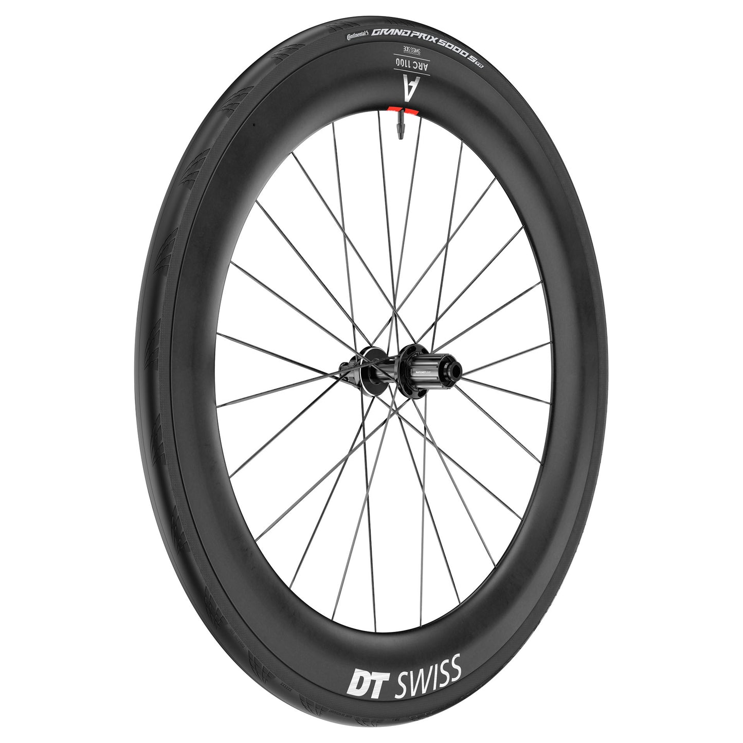 Laufradsatz DT SWISS ARC 1100 DICUT WTS 65 Tubeless Ready (Center Lock)