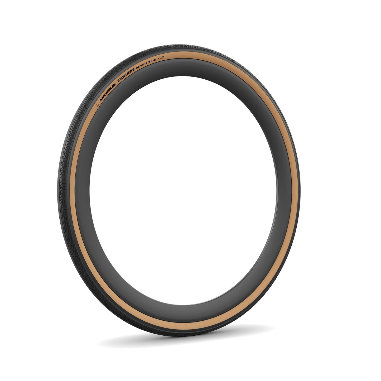 Pneu MICHELIN POWER ADVENTURE Competition Line 700x48c Tubeless Ready Marron