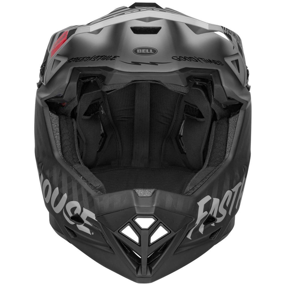 MTB-Helm BELL FULL-10 MIPS SPHERICAL FASTHOUSE Grau/Schwarz