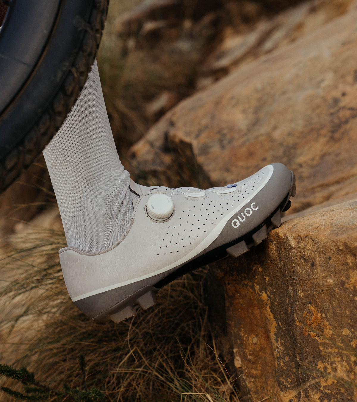 Gravel-Schuhe QUOC GRAN TOURER III Grau