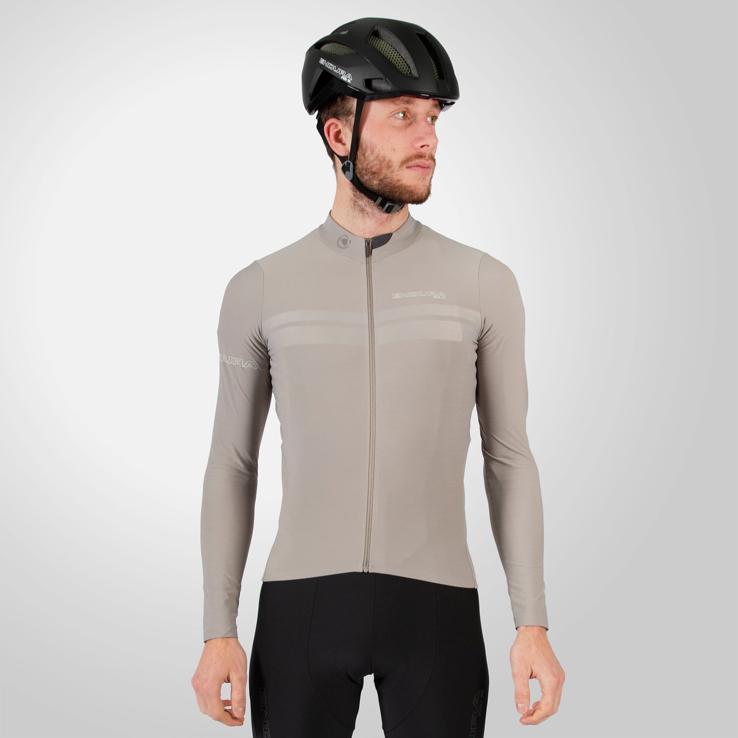 Maillot ENDURA PRO SL II Manches Longues Gris