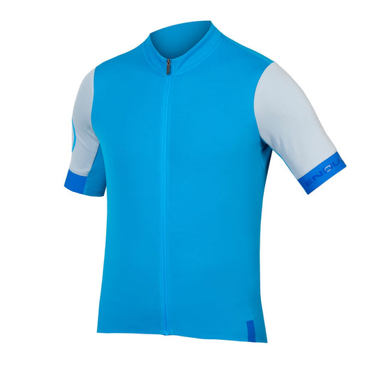 Maillot ENDURA FS260 Manches Courtes Bleu