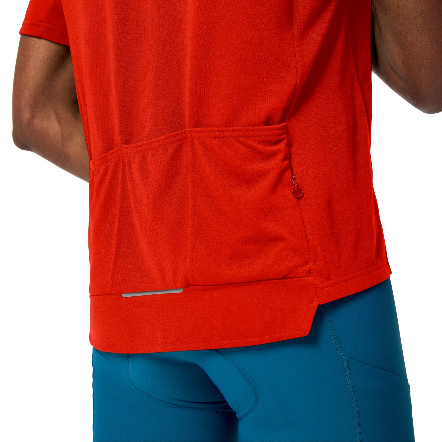 ENDURA LOOP ZIPPED Trikot Kurzarm Rot 2025