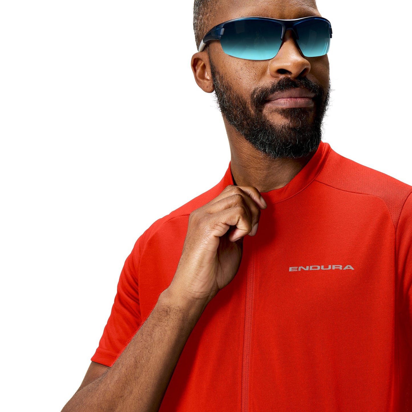 ENDURA LOOP ZIPPED Trikot Kurzarm Rot 2025