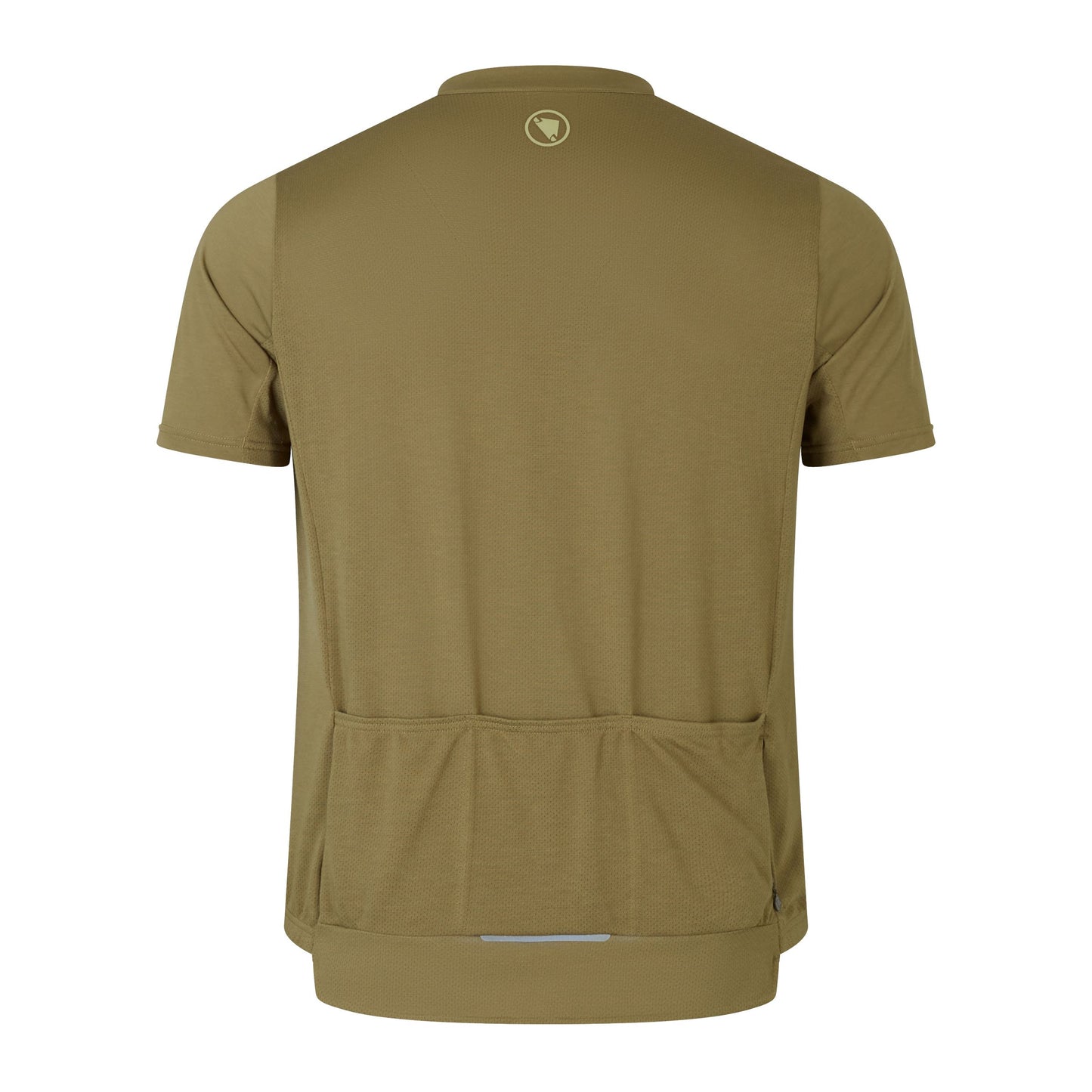 Maillot ENDURA LOOP ZIPPED Manches Courtes Kaki 2025