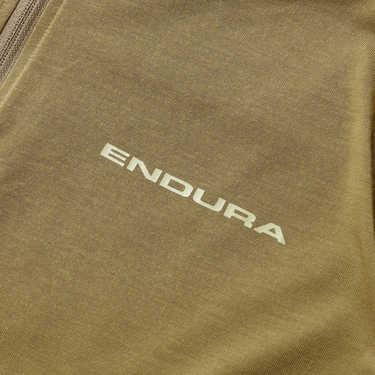 Maillot ENDURA LOOP ZIPPED Manches Courtes Kaki 2025
