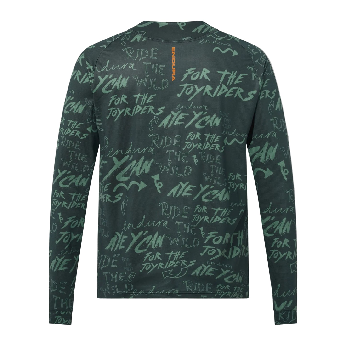 Mailoot ENDURA SINGLETRACK PRINT Langarm Carbon Grau