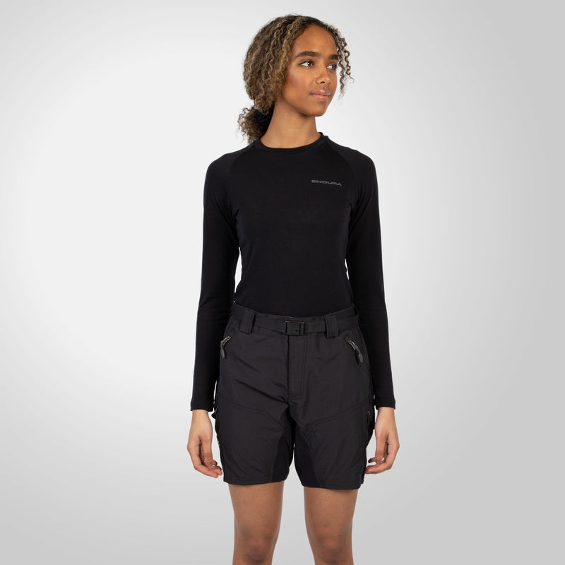 Short ENDURA HUMMVEE Femme Noir 2025