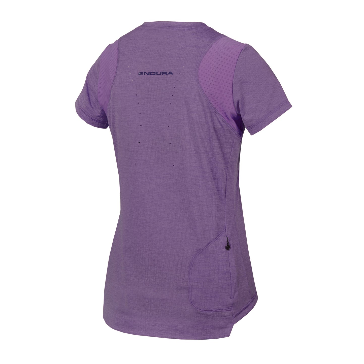 Maillot ENDURA SINGLETRACK Femme Manches Courtes Violet 2025