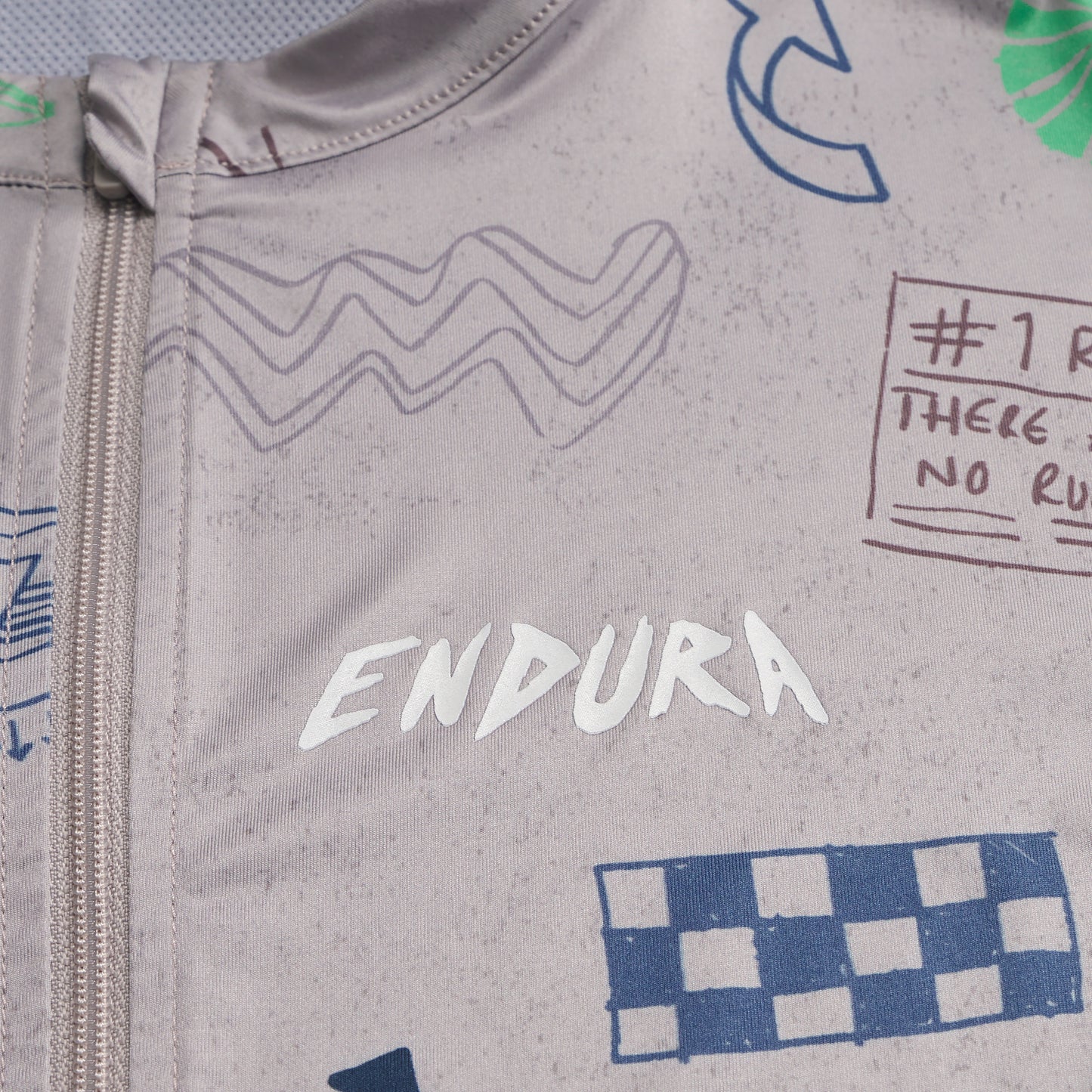 Maillot ENDURA PRO SL PRINT GTI Manches Courtes Femme Titanium