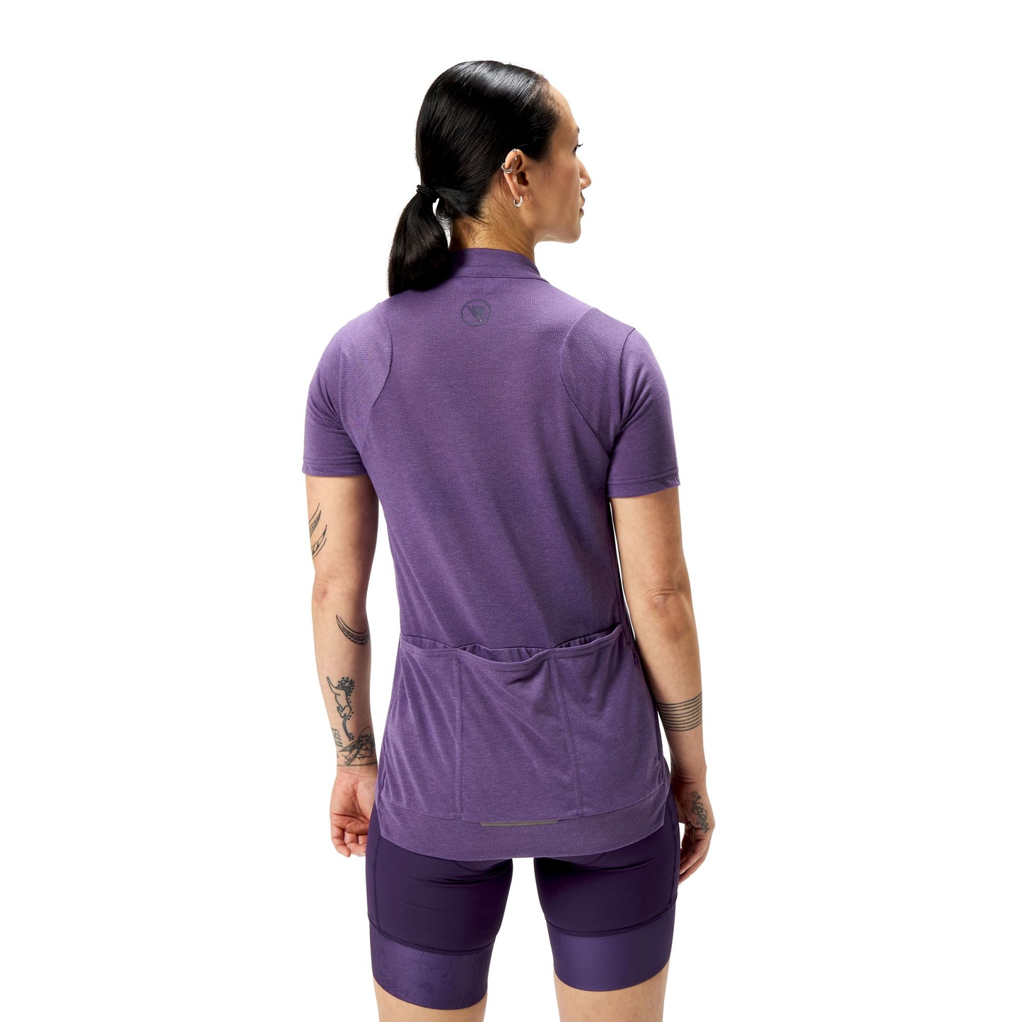 ENDURA LOOP Damen Trikot Kurzarm Violett 2025