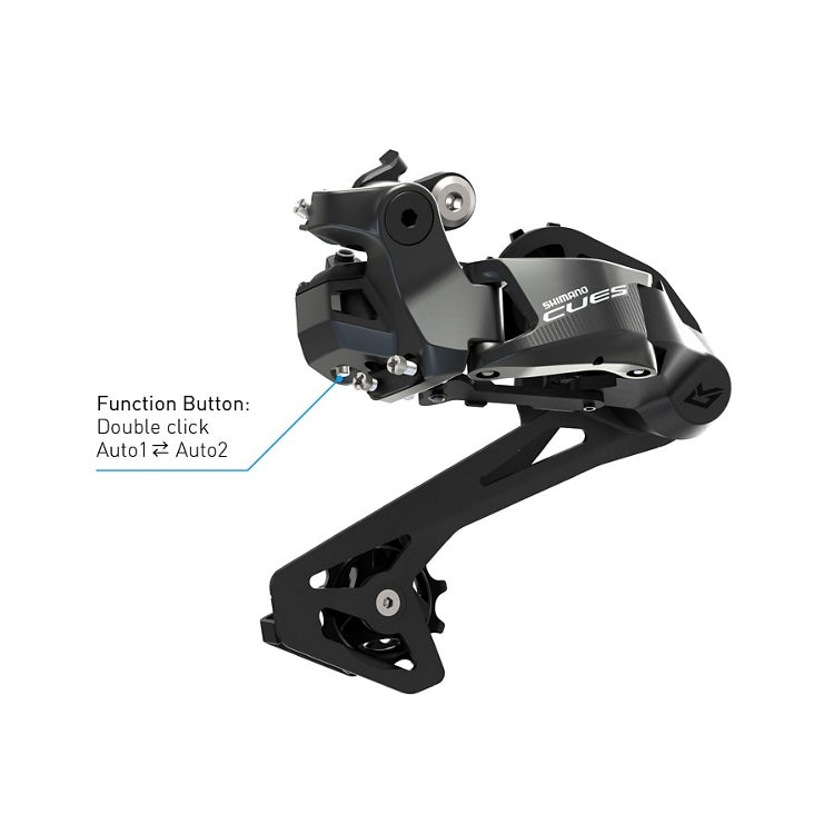 Hinterer Umwerfer SHIMANO CUES Di2 U6070-GS 11-fach Chape Moyenne