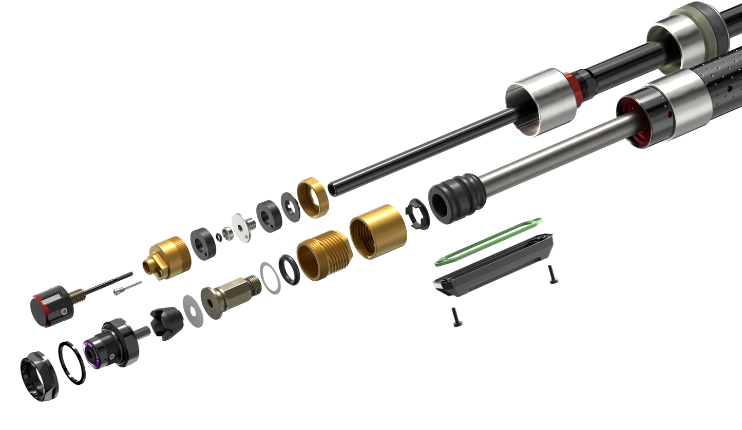 ROCKSHOX LYRIK ULTIMATE CHARGER 3.2 RC2 29" LINEAR XL Conic Axe 15x110mm Boost Gabel Schwarz