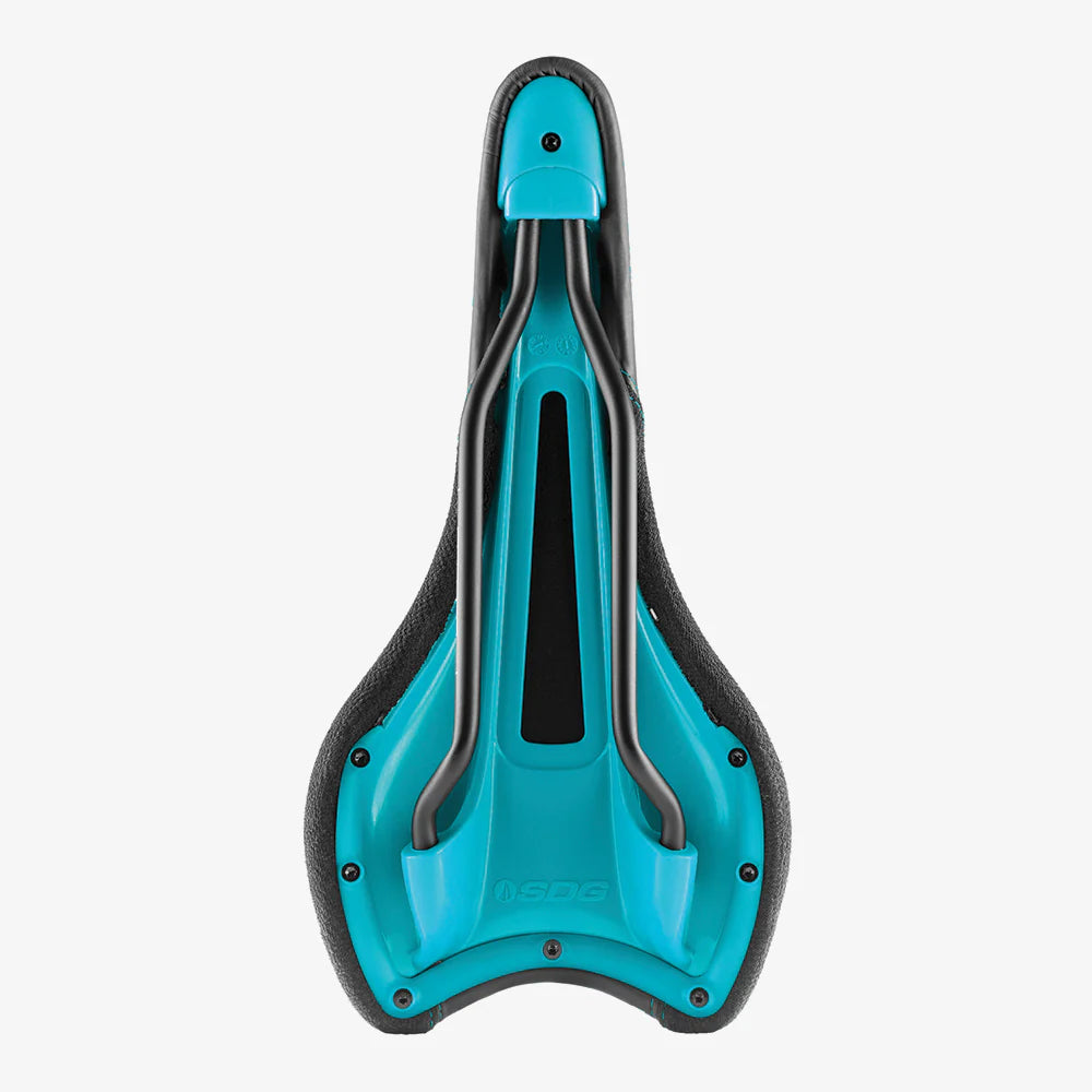 Selle SDG RADAR MTN Rails Cr-Mo Schwarz/Türkis