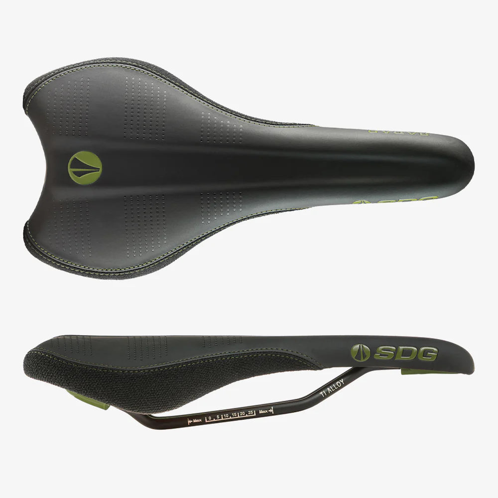 Selle SDG RADAR MTN Rails Cr-Mo Schwarz/Olivengrün
