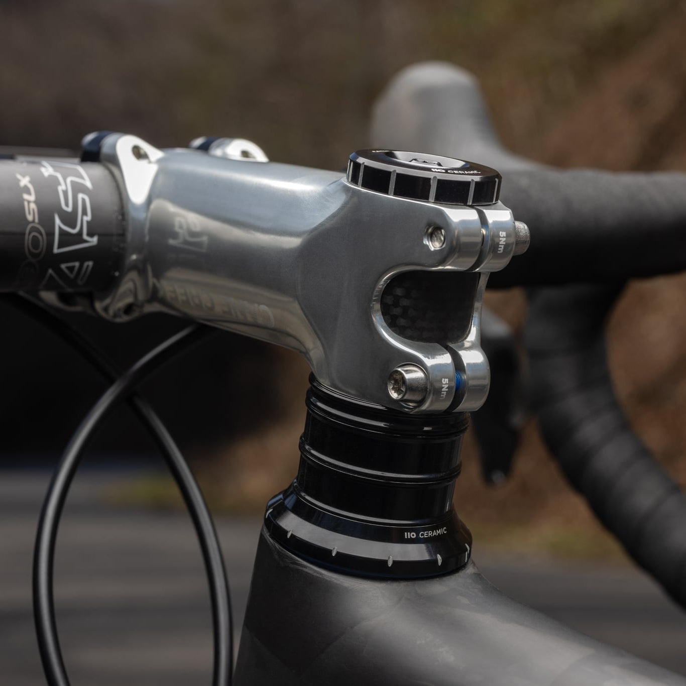 Steuersatz CANE CREEK 110 Ceramic Tapered , 1 1/8"-1.5", IS41/28.6/H9 | IS52/40, black/silver