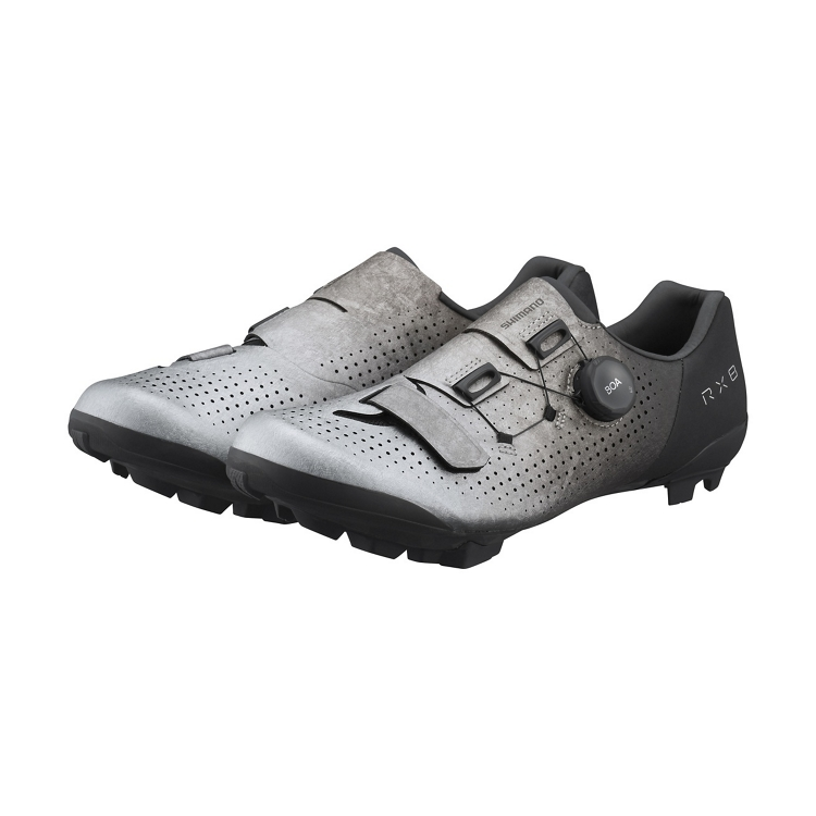 XC/Gravel MTB-Schuhe SHIMANO RX800 Grau