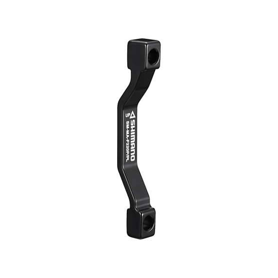 Adaptateur Etrier Avant / Arrière PM/PM SHIMANO SM-MA-F220P/PL 220mm (+17mm)