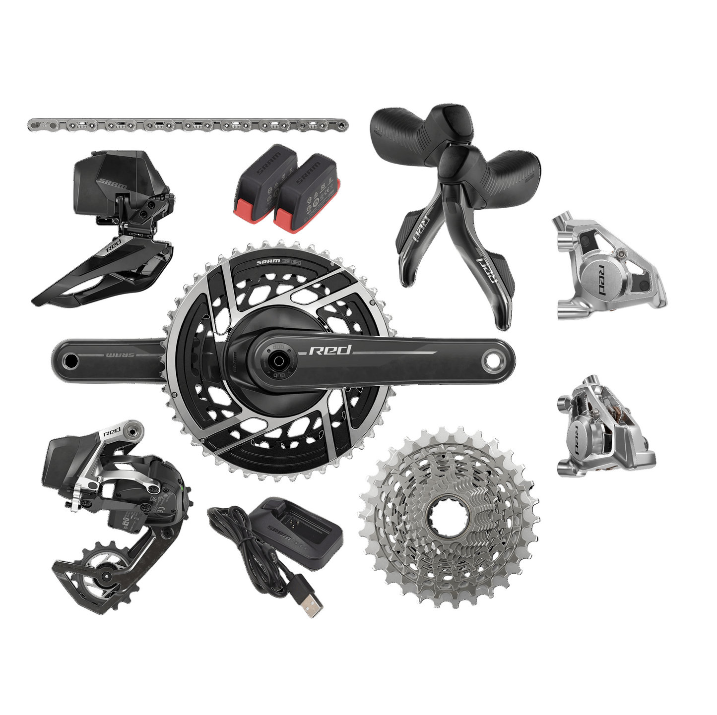 Gruppe SRAM RED AXS E1