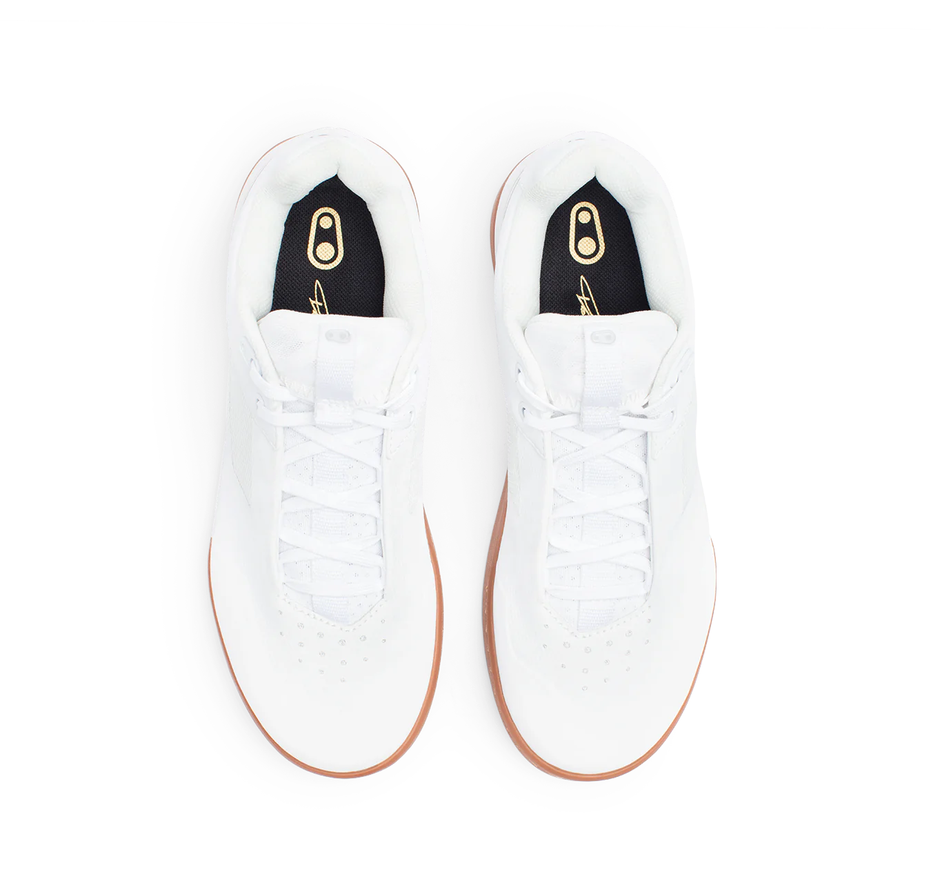 Chaussures VTT CRANKBROTHERS STAMP LACE FLAT FABIO WIBMER Blanc