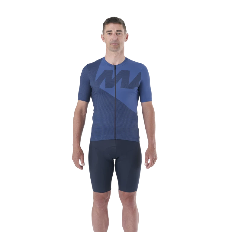 MAVIC ICON GRAPHIC Trikot Kurzarm Blau
