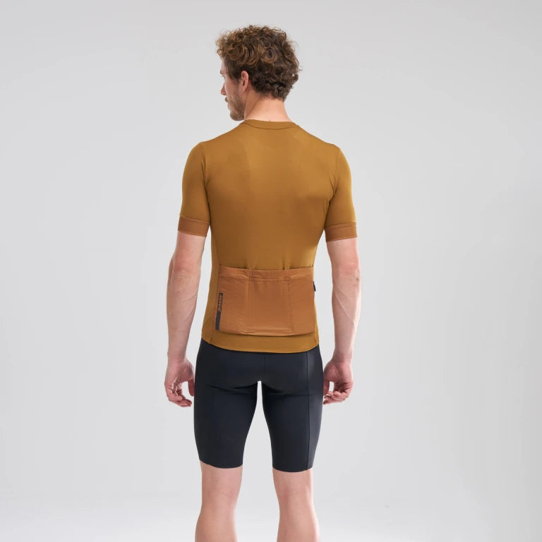 MAVIC AKSIUM Trikot Kurzarm Braun