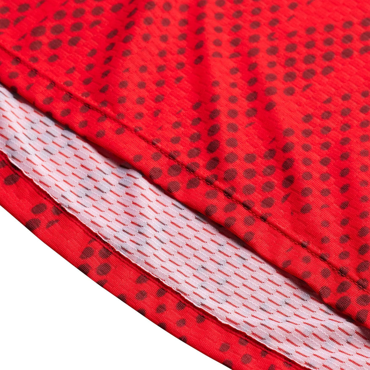 Maillot TROY LEE DESIGNS SPRINT SRAM Manches Longues Rouge