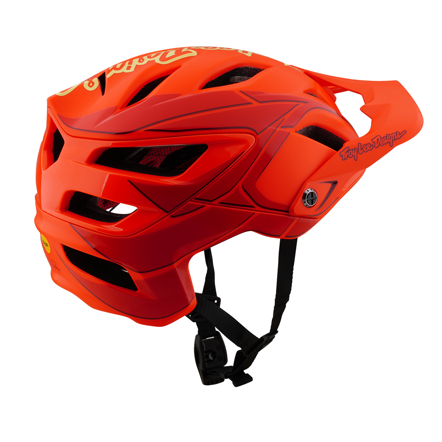 MTB-Helm TROY LEE DESIGNS A3 GHOSTWING MIPS Rot