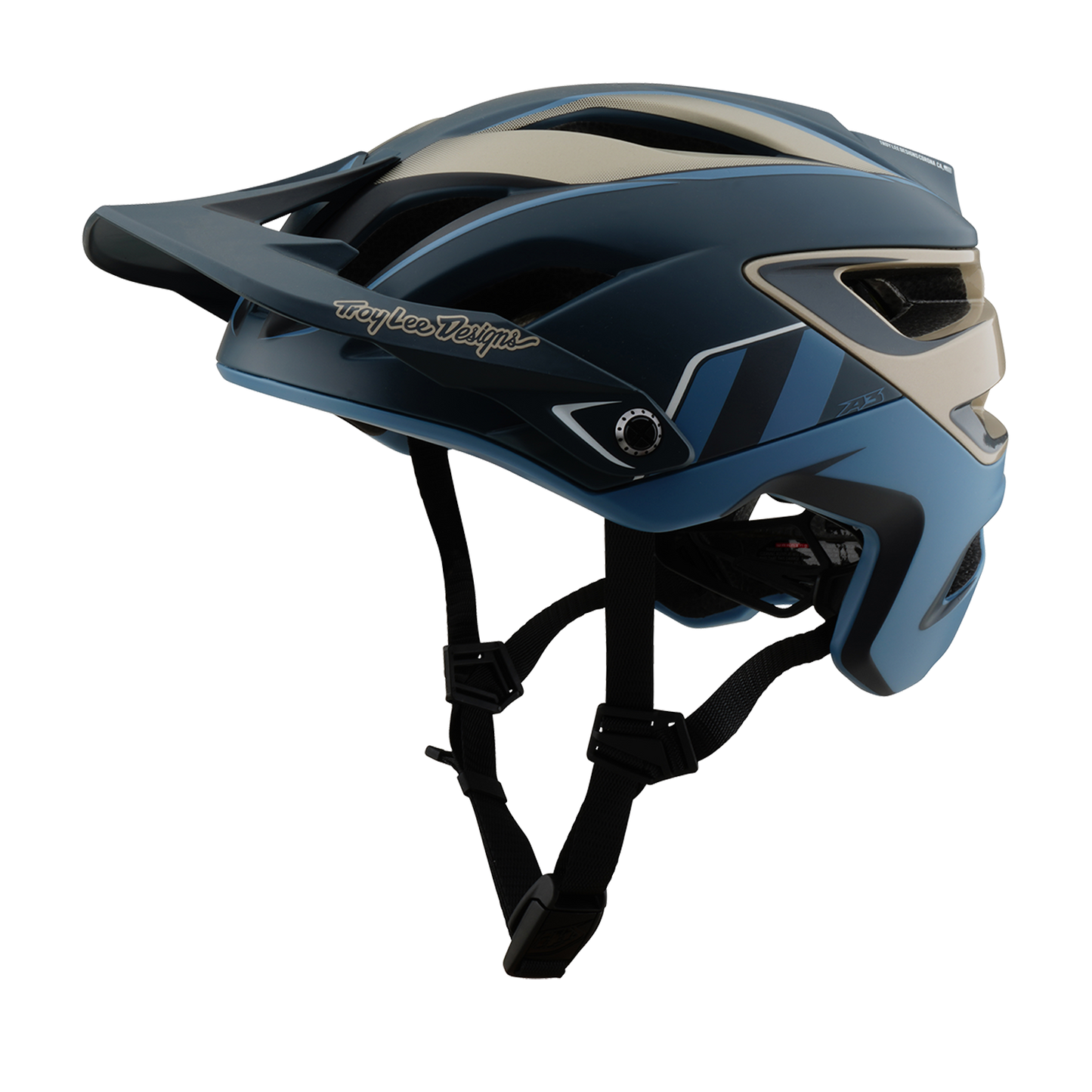 MTB-Helm TROY LEE DESIGNS A3 MIPS Blau/Gold