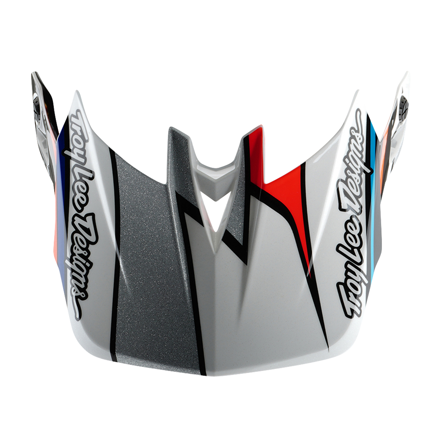 Casque VTT TROY LEE DESIGNS D4 COMPOSITE FRAMES Blanc/Gris