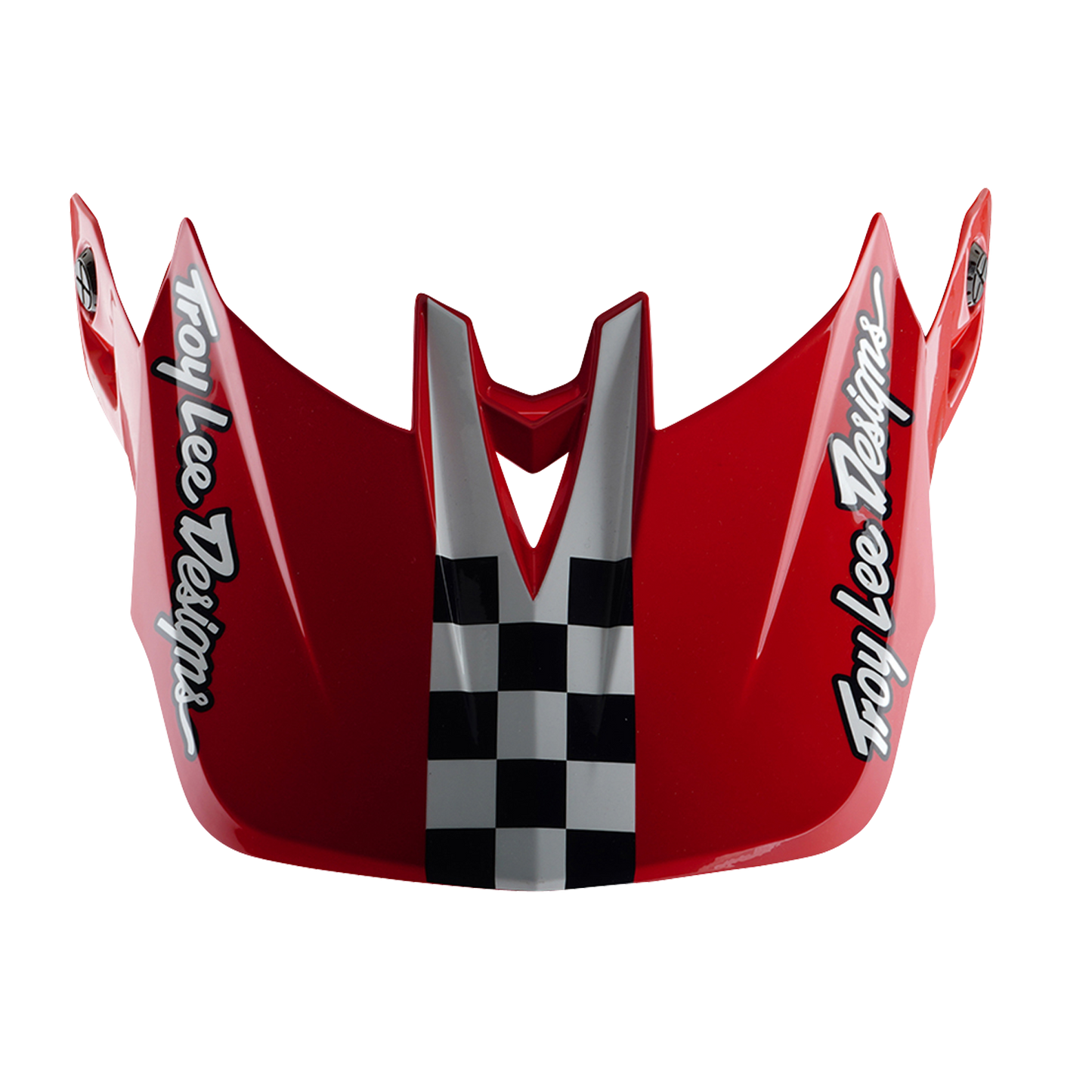 MTB-Helm TROY LEE DESIGNS D4 POLYACRYLITE FIFTY 50 Weiß/Rot