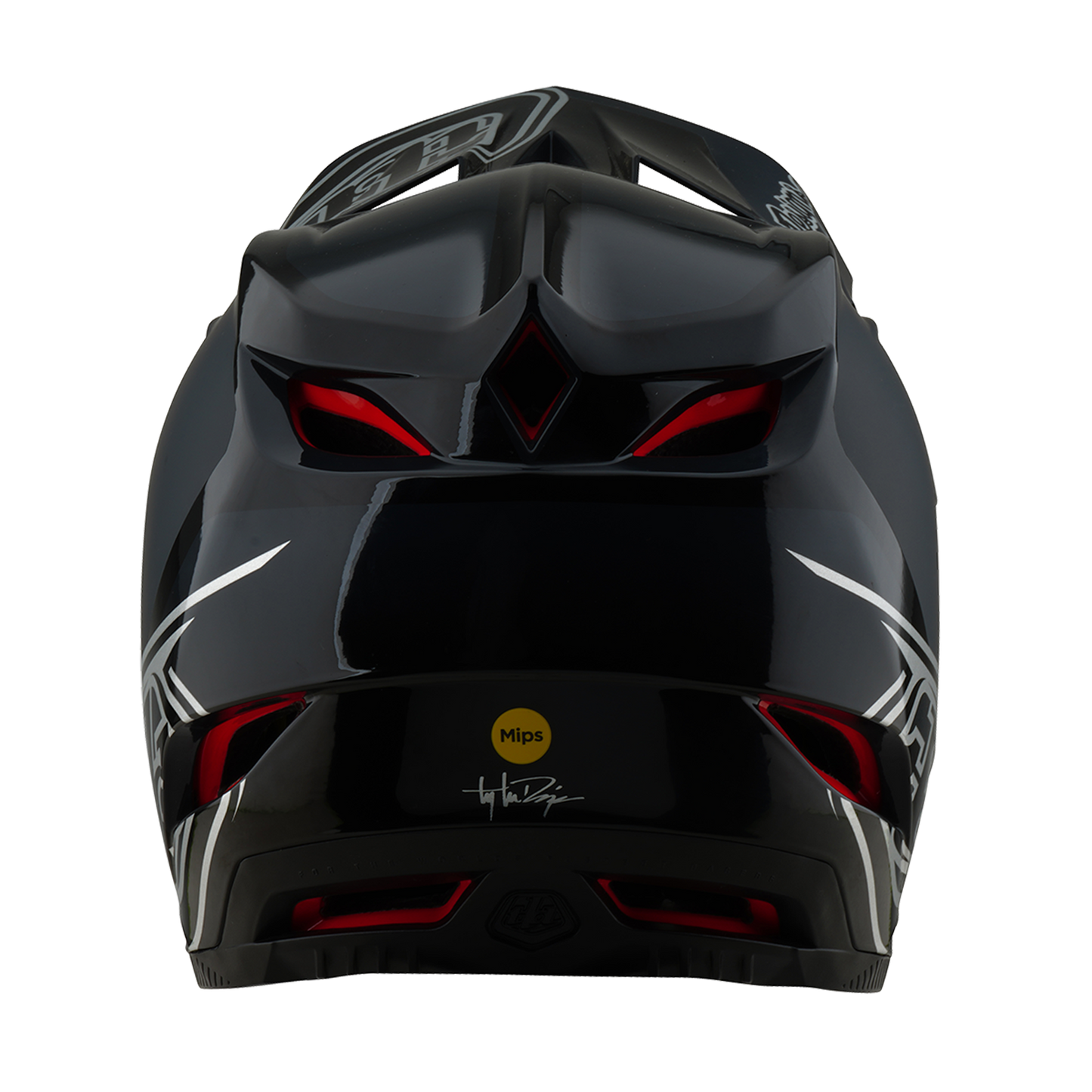 MTB-Helm TROY LEE DESIGNS D4 POLYACRYLITE SHADOW Schwarz 2025