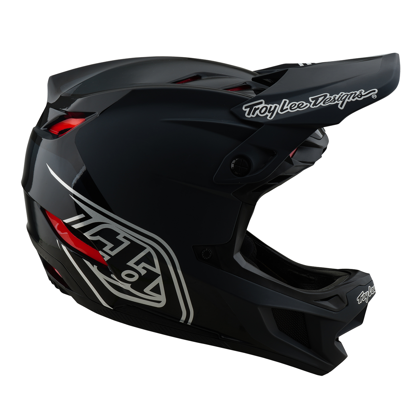 MTB-Helm TROY LEE DESIGNS D4 POLYACRYLITE SHADOW Schwarz 2025