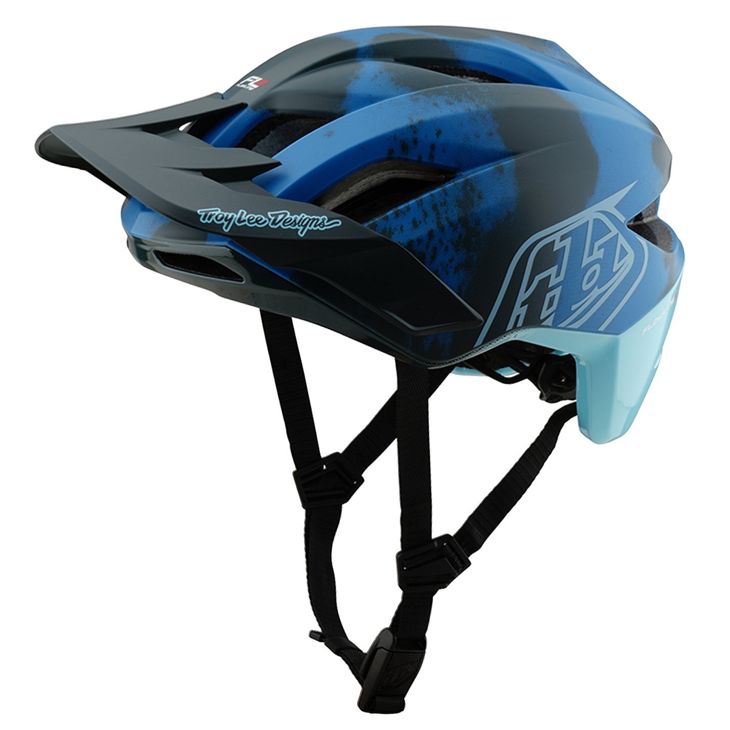 MTB-Helm TROY LEE DESIGNS FLOWLINE SE MIPS Blau Camo