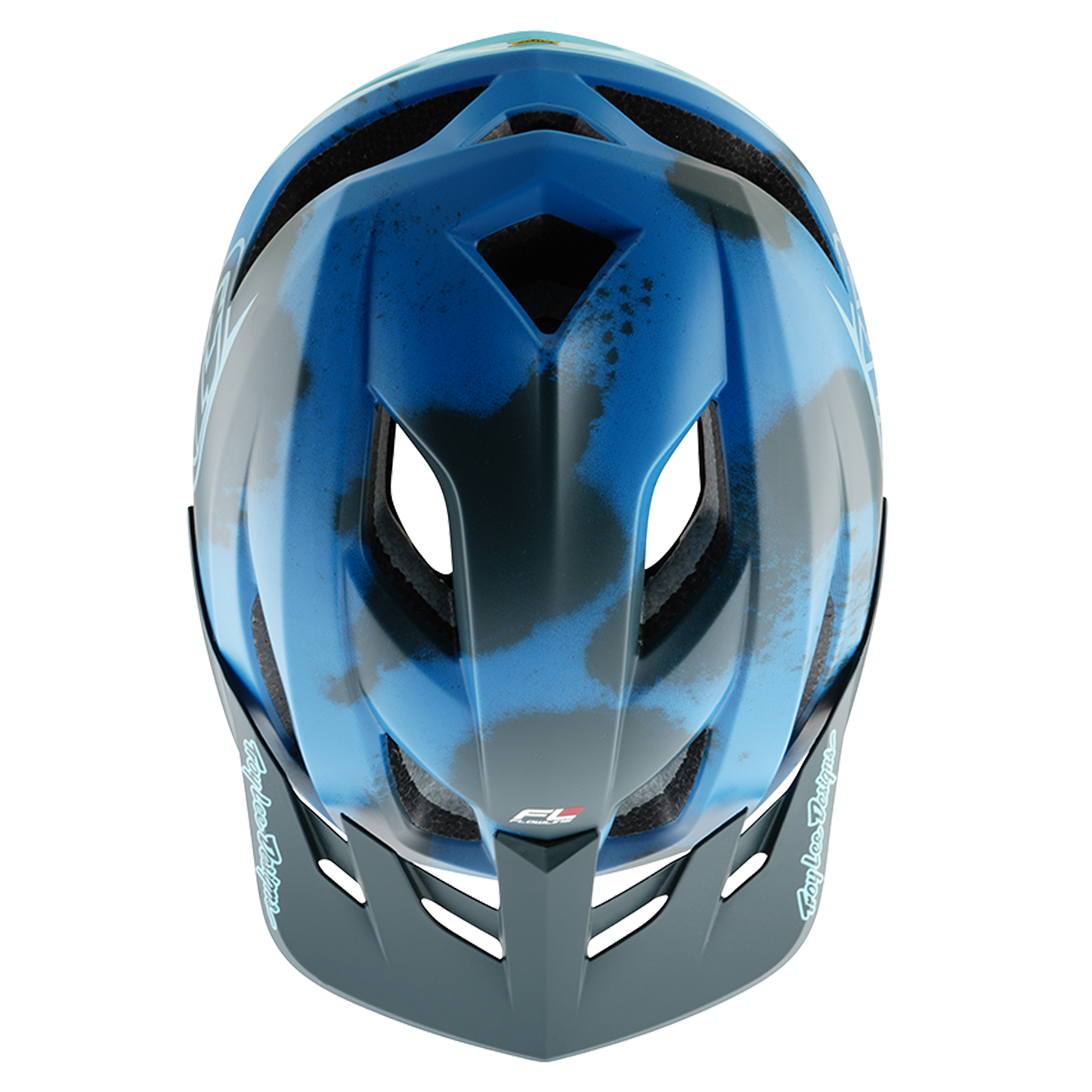MTB-Helm TROY LEE DESIGNS FLOWLINE SE MIPS Blau Camo