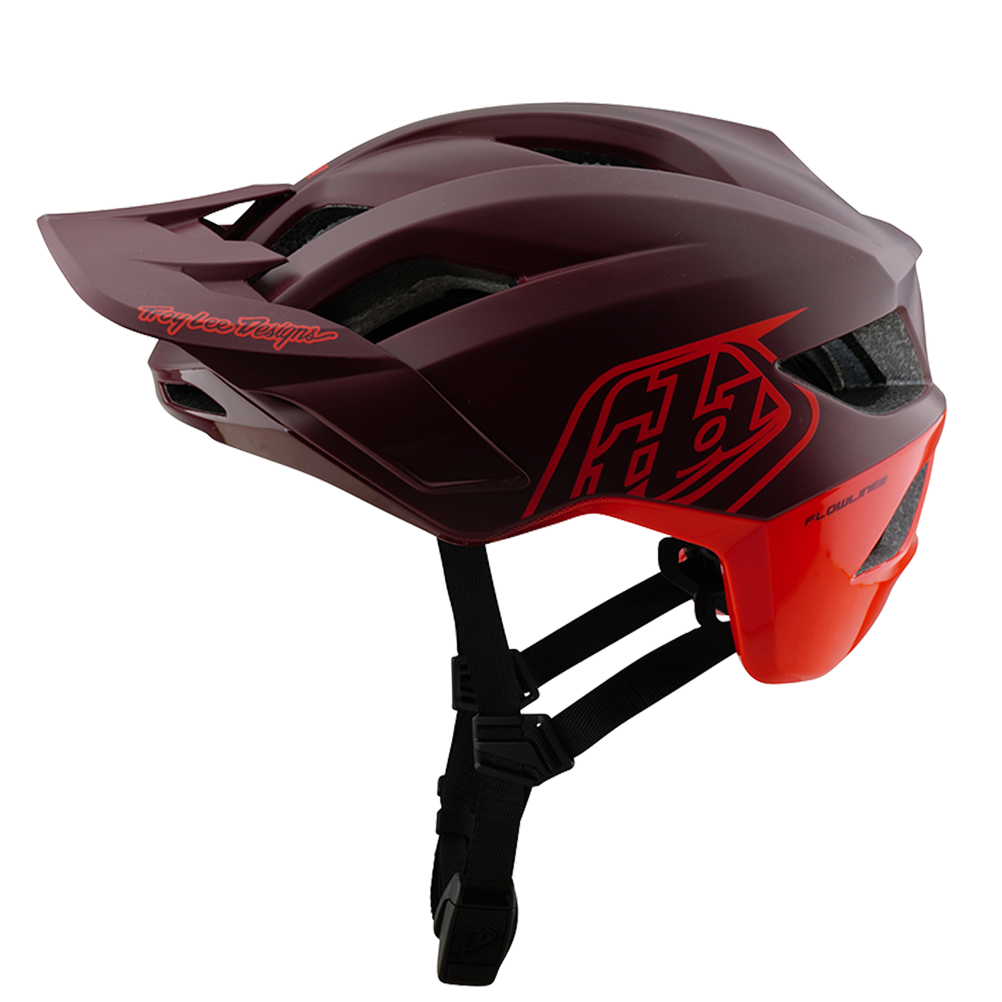 MTB-Helm TROY LEE DESIGNS FLOWLINE SE MIPS Bordeaux/Rot