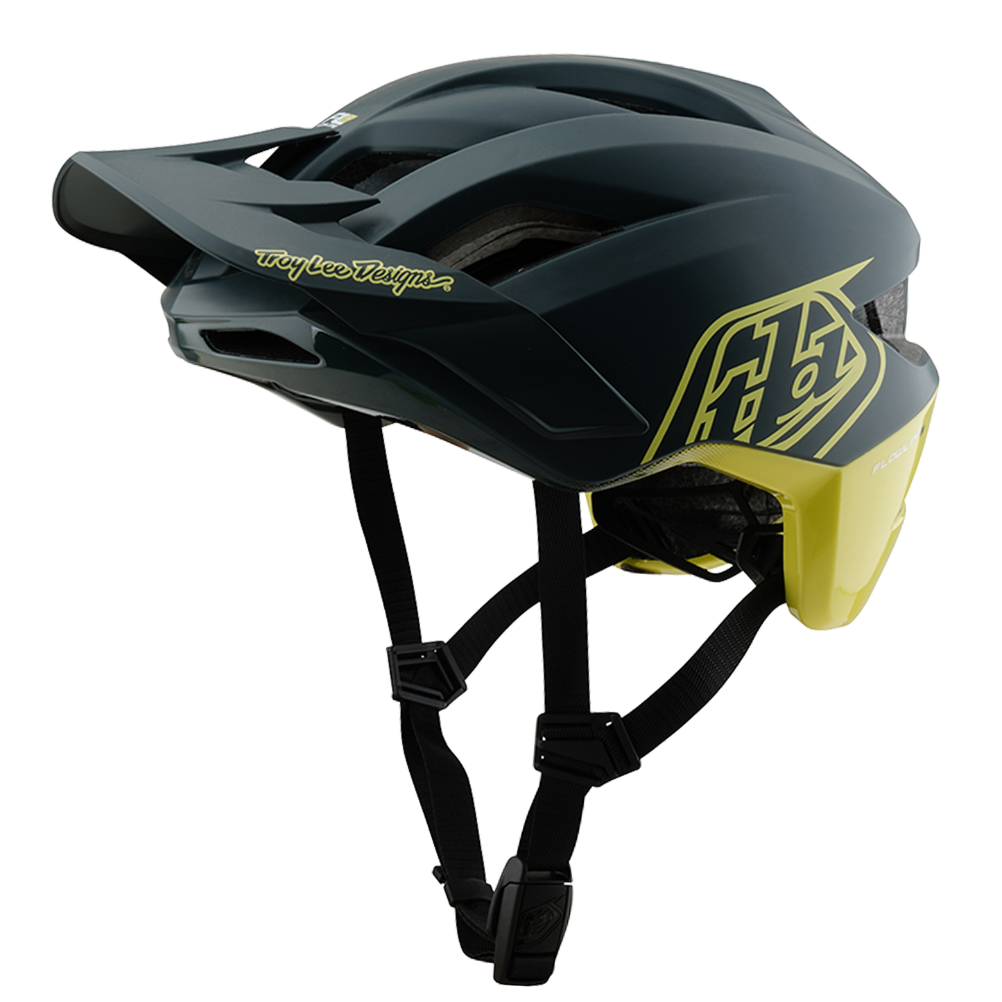 MTB-Helm TROY LEE DESIGNS FLOWLINE SE MIPS Grau/Gelb