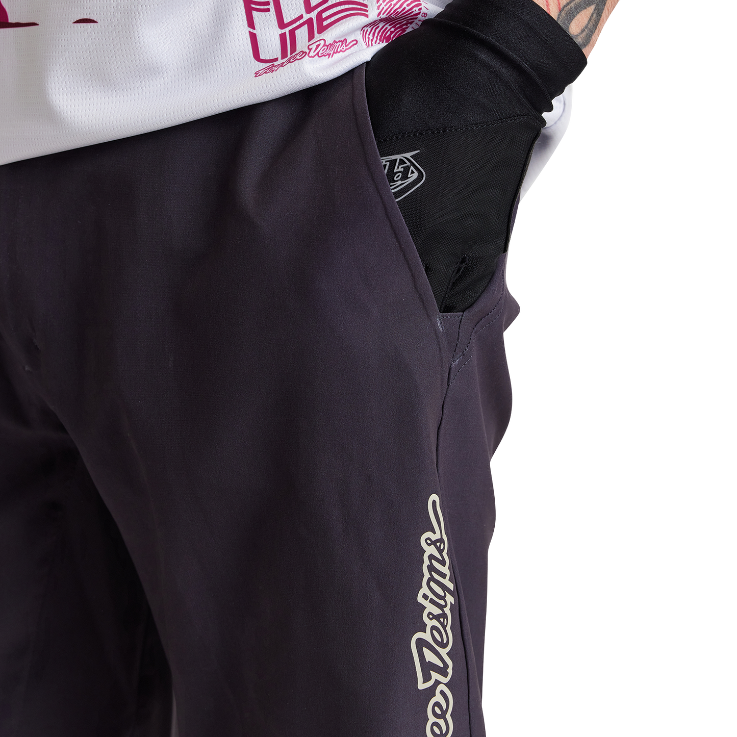 Short TROY LEE DESIGNS FLOWLINE SUPERLYTE MONO Noir 2025