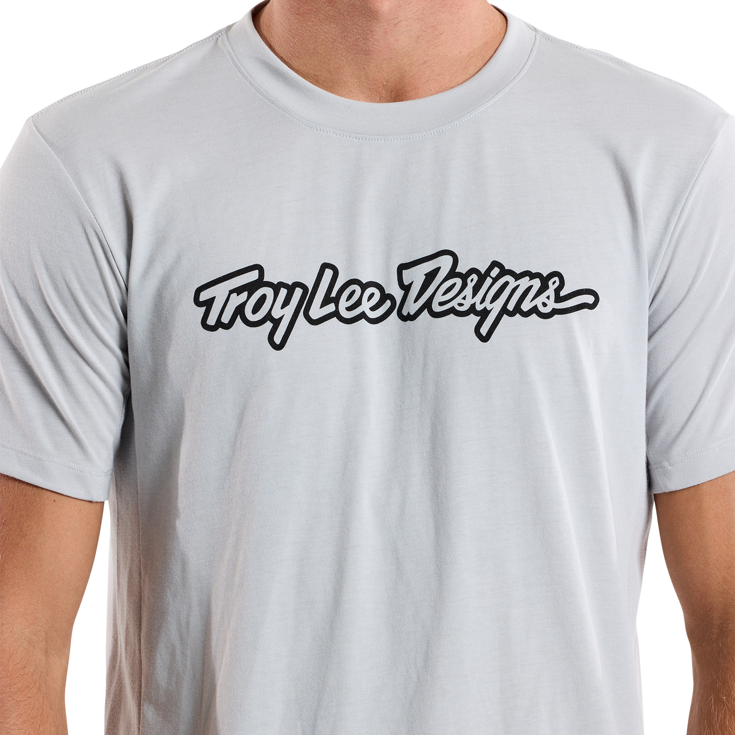 TROY LEE DESIGNS SKYLINE RIDE TEE SIGNATURE Kurzarmtrikot Grau 2025