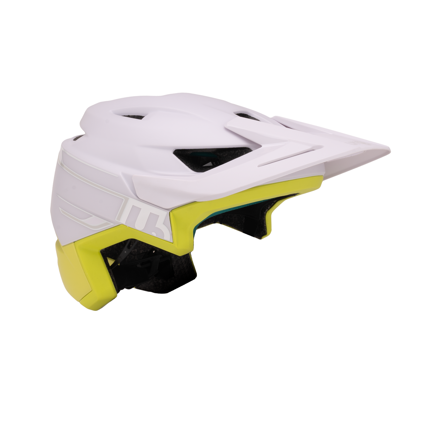 MTB-Helm URGE TREPS BLOOM BEAM Weiss/Gelb