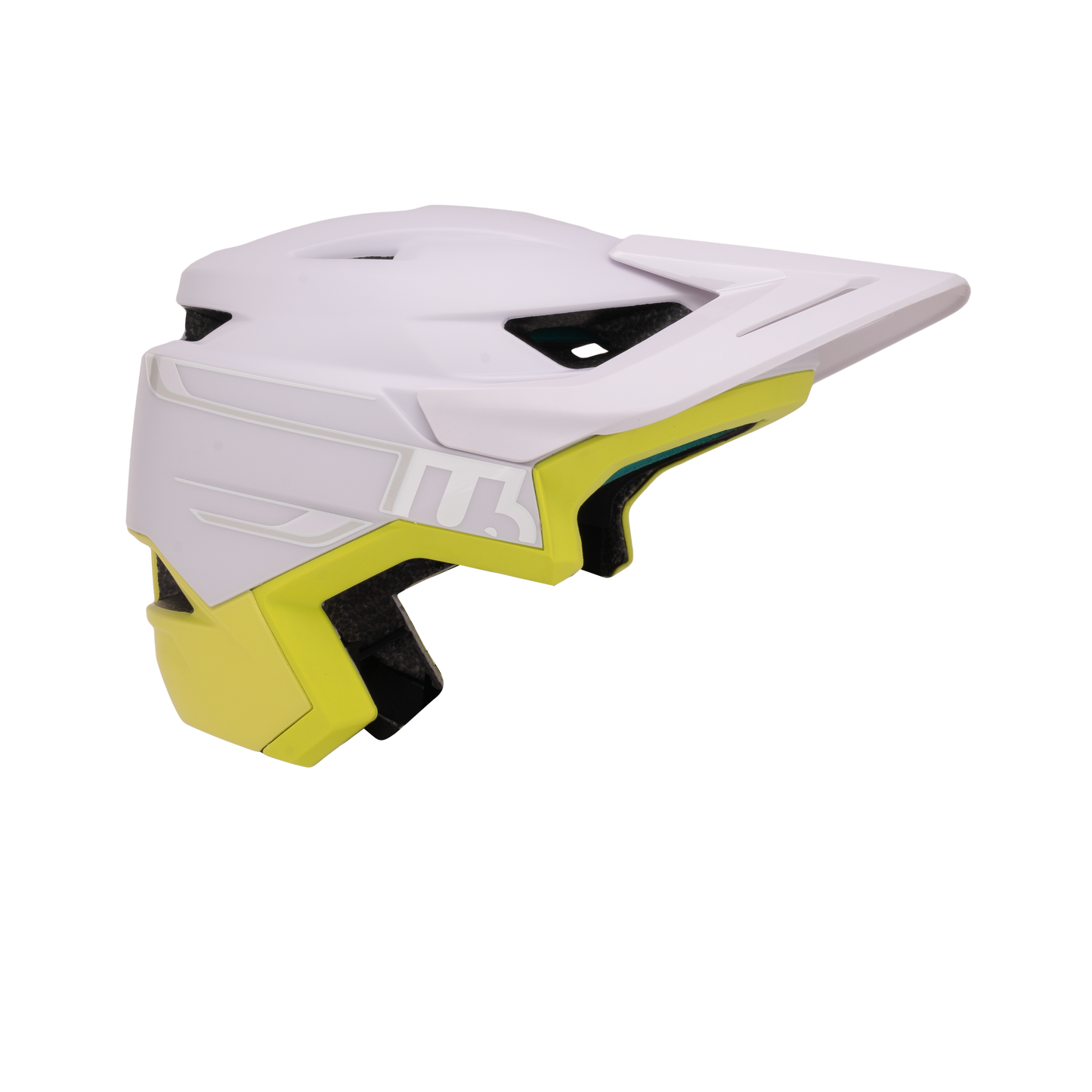 MTB-Helm URGE TREPS BLOOM BEAM Weiss/Gelb